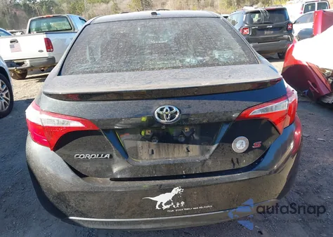 2014 Toyota Corolla S Plus from USA, damaged, VIN 2T1BURHE9EC160957